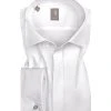 Jacques Britt Slim Fit Gala-Venezia UMA 960267/01 Hemd, Popeline, Weiß