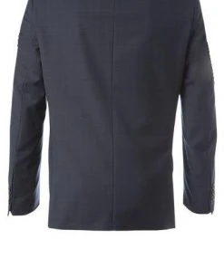 Carl Gross Anzug 60/053N3/323022+332023/63 Modern Fit, Schurwolle Super110 REDA, Dunkelblau kariert, Nachtblau -Anzüge & Westen Verkäufe 281273 norm3