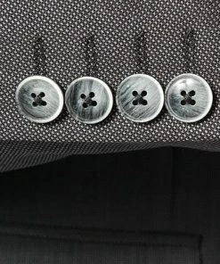 Pierre Cardin Anzug 52250+72002/810/96331/2201 Regular Fit, Schurwolle, Grau meliert, Grey -Anzüge & Westen Verkäufe 281322 norm5