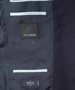 ROY ROBSON Anzug 5000/3042+0340+30/019 Anzug mit Weste, Regular Fit, Schurwolle Super110 REDA, Nachtblau, Marine -Anzüge & Westen Verkäufe 282093 norm7