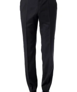 BOSS Smoking Hose Ledan Cyl 50379911/001 Regular Fit, Schurwolle Super 120 GUABELLO, Schwarz, Black