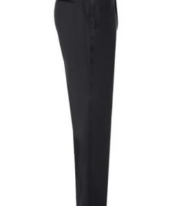 BOSS Smoking Hose Ledan Cyl 50379911/001 Regular Fit, Schurwolle Super 120 GUABELLO, Schwarz, Black -Anzüge & Westen Verkäufe 285000 norm3