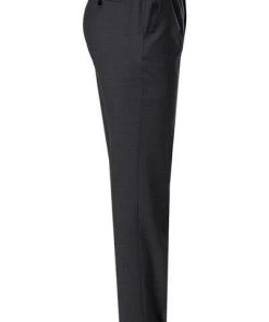 BOSS Hose Lenon1 50380505/001 Regular Fit, Schurwolle, Schwarz meliert, Schwarz -Anzüge & Westen Verkäufe 285654 norm3