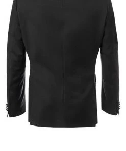 BOSS Smoking 50379895+50375814/001 Smoking Halwod-Glan, Schurwolle Super120 GUABELLO, Schwarz -Anzüge & Westen Verkäufe 288359 norm3