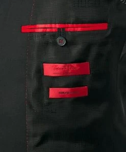 HUGO Anzug Alister/Henford 50375345+50375354/001 Anzug Alister-Henford, Extra Slim Fit, Schurwolle, Schwarz , Schwarz -Anzüge & Westen Verkäufe 288372 norm5