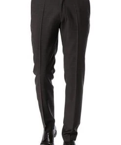 ROY ROBSON Hose 5066/0240/029 Slim Fit, Schurwolle Super100, Braun meliert, Braun