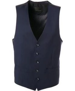 ROY ROBSON Weste 5070-30/017 Shape Fit, Schurwolle, Navy, Mittelblau