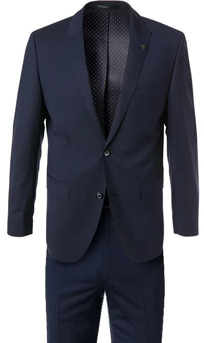 ROY ROBSON Anzug 5070-3902+0340/017 Regular Fit, Schurwolle, Mittelblau 4 ROY ROBSON Anzug 5070-3902+0340/017 Regular Fit, Schurwolle, Mittelblau – Bild 2