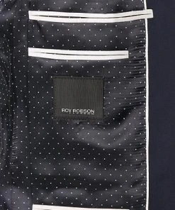 ROY ROBSON Anzug 5070-3902+0340+30/017 Anzug mit Weste, Regular Fit, Schurwolle, Marine, Mittelblau -Anzüge & Westen Verkäufe 288572 norm6