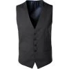 Tommy Hilfiger Tailored Weste TT0TT02641/024 Schurwoll-Stetch, Anthrazit meliert, Anthrazit