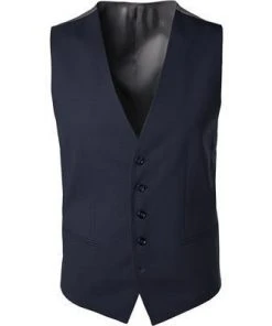 Tommy Hilfiger Tailored Weste TT0TT02641/427 Schurwoll-Stetch, Dunkelblau