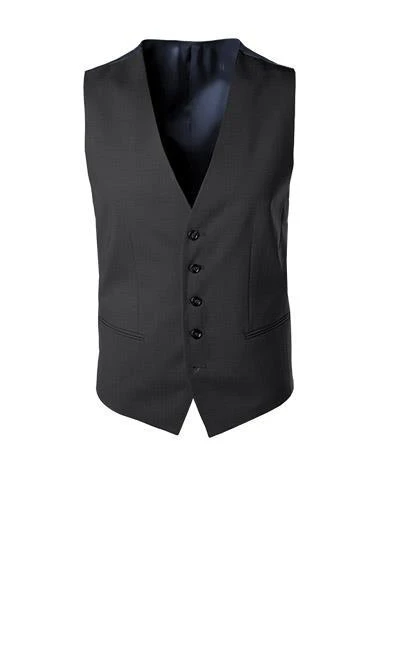 Tommy Hilfiger Tailored Tommy Hilfiger T. Anzug TT0TT02399+2400+2641/024 Anzug mit Weste, Schurwoll-Stretch, Anthrazit meliert, Anthrazit 6 Tommy Hilfiger Tailored Tommy Hilfiger T. Anzug TT0TT02399+2400+2641/024 Anzug mit Weste, Schurwoll-Stretch, Anthrazit meliert, Anthrazit – Bild 4