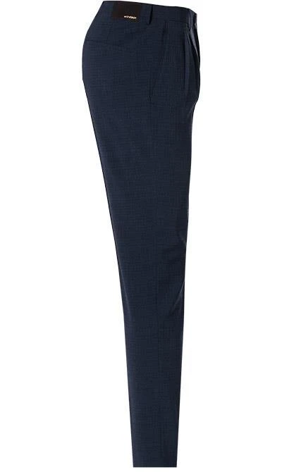 Windsor Anzug Mattino 30009900+9901+10507/410 Anzug Mattino-Sondrisi mit Weste, Schurwolle, Navy, Dunkelblau 10 Windsor Anzug Mattino 30009900+9901+10507/410 Anzug Mattino-Sondrisi mit Weste, Schurwolle, Navy, Dunkelblau – Bild 8