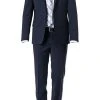 Daniel Hechter Anzug 58200+5635/7932/60 Modern Fit, Schurwolle, Nachtblau, Marineblau