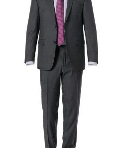 Carl Gross Anzug 50/042S0/323022+332023/82 Modern Fit, Schurwolle Super110 REDA, Anthrazit, Grau
