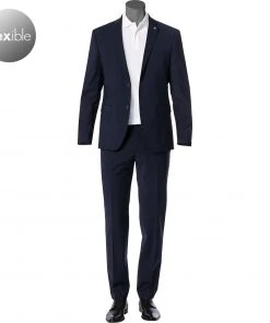 Pierre Cardin Anzug 52261+72240/810/55801/3050 Regular Fit, Schurwoll-Stretch Futureflex, Navy