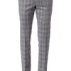 CINQUE Hose Cipuletti-H 2190-7122/91 Super Slim Fit, Schurwolle, Grau kariert, Grau