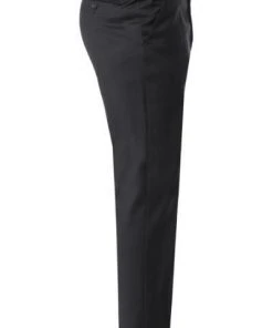 DIGEL Hose Modern Fit Per 99656/116062/10 Hose Per, Schurwolle REDA, Schwarz -Anzüge & Westen Verkäufe 298893 norm3