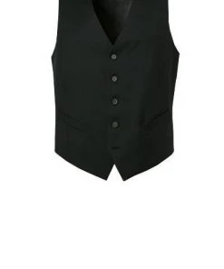 DIGEL Anzug Modern F 99656/120033+116062+160008/10 Anzug mit Weste, Schurwolle REDA, Schwarz -Anzüge & Westen Verkäufe 298895 norm4