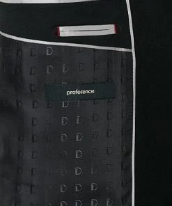 DIGEL Anzug Modern Fit 99656/120033+116062/10 Schurwolle REDA, Schwarz -Anzüge & Westen Verkäufe 298897 norm5