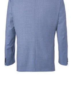 DIGEL Anzug Modern Fit 99653/120033+116062/28 Schurwolle Super110 REDA, Blau meliert, Hellblau -Anzüge & Westen Verkäufe 298911 norm3