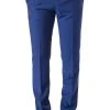 DIGEL Hose Slim Fit Apollo 99832/110030/28 Hose Apollo, Schurwolle Super100, Royalblau, Blau