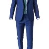 DIGEL Anzug Slim Fit 99832/128001+110030/28 Schurwolle Super100, Royalblau meliert, Blau -Anzüge & Westen Verkäufe 298915 norm