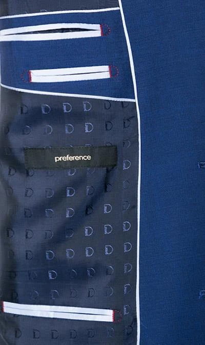 DIGEL Anzug Modern Fit 99832/120033+116062/28 Schurwolle Super100, Royal, Blau 8 DIGEL Anzug Modern Fit 99832/120033+116062/28 Schurwolle Super100, Royal, Blau – Bild 6