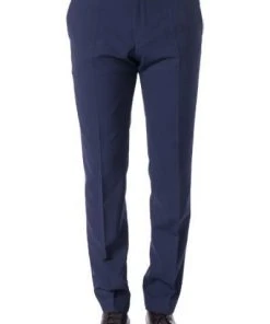 DIGEL Hose Extra Slim Fit Noah 99849/110049/24 Hose Noah, Schurwolle, Marineblau, Dunkelblau