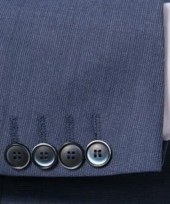 DIGEL Anzug Comfort Fit 99601/121016+111066/24 Schurwoll-Stretch, Blau meliert, Blau -Anzüge & Westen Verkäufe 298981 norm4