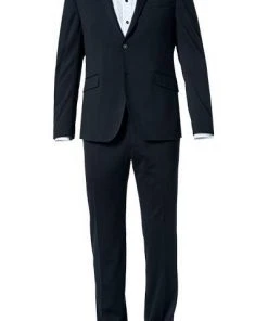 Pierre Cardin Anzug 62211/810/58471+72137/3000 Slim Fit, Mikrofaser, Navy, Marine
