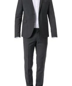 CINQUE Anzug Cipuletti 2290-1206+2190-1209/96 Super Slim, Schurwoll-Stretch, Anthrazit