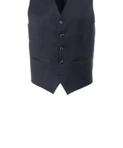 Daniel Hechter Anzug 40103+40150+40160/100108/680 Anzug mit Weste, Shape Fit, Schurwolle, Navy, Blau -Anzüge & Westen Verkäufe 301263 norm4