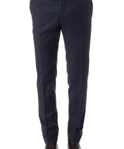 Daniel Hechter Hose 40150/100108/680 Shape Fit, Schurwolle, Navy, Blau