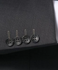 Carl Gross Anzug 60-045N1/323022+23/82 Modern Fit, Schurwolle Super110, Anthrazit, Graphit -Anzüge & Westen Verkäufe 301559 norm4