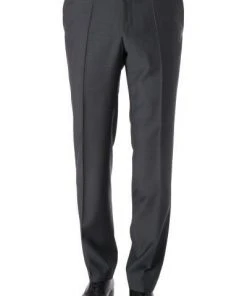 Carl Gross Hose Sascha 60-045N1/332023/82 Modern Fit, Schurwolle Super110 REDA, Anthrazit, Graphit