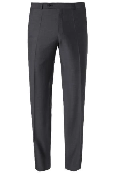 Carl Gross Hose Sascha 60-045N1/332023/82 Modern Fit, Schurwolle Super110 REDA, Anthrazit, Graphit 4 Carl Gross Hose Sascha 60-045N1/332023/82 Modern Fit, Schurwolle Super110 REDA, Anthrazit, Graphit – Bild 2