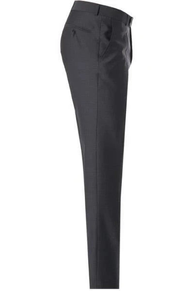 Carl Gross Hose Sascha 60-045N1/332023/82 Modern Fit, Schurwolle Super110 REDA, Anthrazit, Graphit 5 Carl Gross Hose Sascha 60-045N1/332023/82 Modern Fit, Schurwolle Super110 REDA, Anthrazit, Graphit – Bild 3