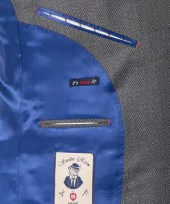 CG Anzug 70-124N1/423732/+433103/82 Slim Fit, Schurwolle, Grau meliert, Grau -Anzüge & Westen Verkäufe 301562 norm5