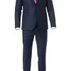CG Anzug 70-124N1/423732+433103/62 Slim Fit, Schurwolle, Navy meliert, Marineblau -Anzüge & Westen Verkäufe 301646 norm
