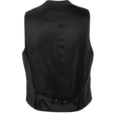 DIGEL Weste Modern Fit Dan 99832/160008/10 Schurwolle, Schwarz 4 DIGEL Weste Modern Fit Dan 99832/160008/10 Schurwolle, Schwarz – Bild 2