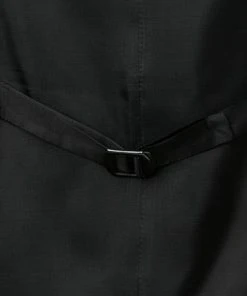 DIGEL Weste Comfort Fit Livorno 99976/161010/10 Schurwolle, Schwarz -Anzüge & Westen Verkäufe 302089 norm4