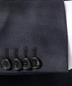 JOOP! Anzug Finch-Brad 30012708+17/401 Modern Fit, Schurwolle, Nachtblau kariert, Nachtblau -Anzüge & Westen Verkäufe 305154 norm4