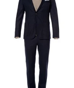 Windsor Anzug Gero+Santio 30011468+30012445/401 Anzug Gero-Santio, Schurwolle, Navy, Nachtblau