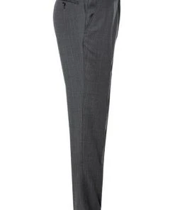 Carl Gross Hose Flann 70-061S0/338333/83 Sharp Fit, Schurwolle, Anthrazit meliert, Anthrazit -Anzüge & Westen Verkäufe 309492 norm3