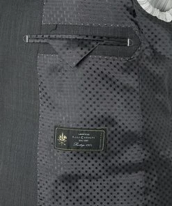 Carl Gross Anzug 70-061S0/325012+338333/83 Sharp Fit, Schurwolle, Dunkelgrau meliert, Anthrazit -Anzüge & Westen Verkäufe 309493 norm5