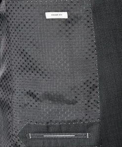 Carl Gross Anzug 70-061S0/325012+338333/83 Sharp Fit, Schurwolle, Dunkelgrau meliert, Anthrazit -Anzüge & Westen Verkäufe 309493 norm6