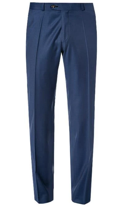 Carl Gross Anzug 70-061S0/325012+338333/63 Sharp Fit, Schurwolle, Saphirblau meliert, Dunkelblau 9 Carl Gross Anzug 70-061S0/325012+338333/63 Sharp Fit, Schurwolle, Saphirblau meliert, Dunkelblau – Bild 7