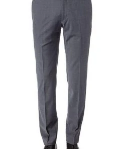 Daniel Hechter Hose 40252/100110/940 Modern Fit, Schurwolle klimaregulierend, Grau meliert, Grau