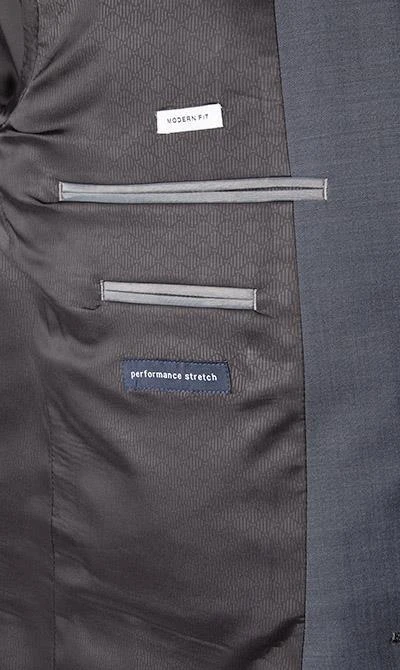 Daniel Hechter Anzug 40202+40252/100110/940 Modern Fit, Schurwolle klimaregulierend, Grau meliert, Grau 8 Daniel Hechter Anzug 40202+40252/100110/940 Modern Fit, Schurwolle klimaregulierend, Grau meliert, Grau – Bild 6